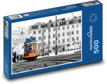 Električka - Lisabon Puzzle 500 dielikov - 46 x 30 cm 