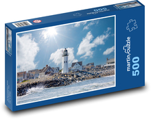 Lighthouse Puzzle of 500 pieces - 46 x 30 cm 