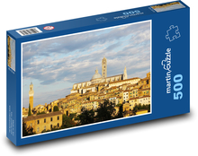 Siena - Toskánsko Puzzle 500 dielikov - 46 x 30 cm