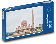 Malajsie - mešita Puzzle 500 dílků - 46 x 30 cm