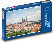 Zamek Praski - Czechy Puzzle 500 elementów - 46x30 cm
