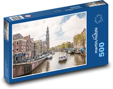 Amsterdam - Holandsko Puzzle of 500 pieces - 46 x 30 cm 