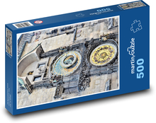 Prague - Astronomical Clock Puzzle of 500 pieces - 46 x 30 cm