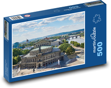 Operní dům - Drážďany Puzzle 500 dílků - 46 x 30 cm