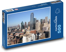 Dallas - Texas Puzzle of 500 pieces - 46 x 30 cm 