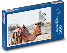 Velbloud Puzzle 500 dílků - 46 x 30 cm