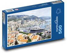 Monaco - Yachten Puzzle 500 Teile - 46 x 30 cm