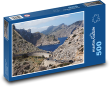 Malorka - horská krajina Puzzle 500 dílků - 46 x 30 cm