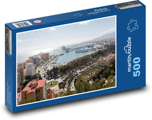 Málaga - Spanien Puzzle 500 Teile - 46 x 30 cm