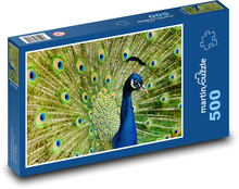 Páv Puzzle 500 dílků - 46 x 30 cm