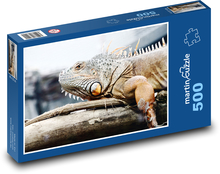 Eidechse - Leguan Puzzle 500 Teile - 46 x 30 cm