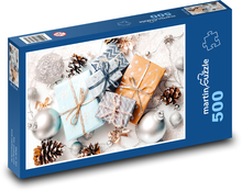 prezenty świąteczne Puzzle 500 elementów - 46x30 cm