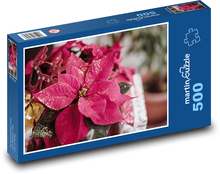 Vánoční hvězda Puzzle 500 dílků - 46 x 30 cm