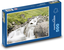Alps - River Puzzle of 500 pieces - 46 x 30 cm 
