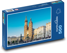 Krakov - Poľsko Puzzle 500 dielikov - 46 x 30 cm 
