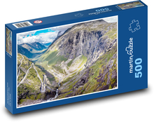 Nórsko - príroda Puzzle 500 dielikov - 46 x 30 cm 