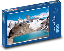 Chile - Fitzroy národní park Puzzle 500 - 46x30 cm