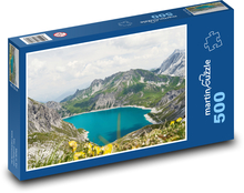 Mountains - Lake Puzzle of 500 pieces - 46 x 30 cm