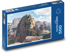 Canyon - cliffs Puzzle of 500 pieces - 46 x 30 cm 