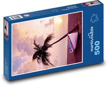 Boot zum Ufer Puzzle 500 Teile - 46 x 30 cm