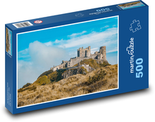 Schloss auf dem Hügel Puzzle 500 Teile - 46 x 30 cm