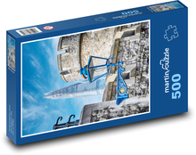 Londýn - pouličná lampa Puzzle 500 dielikov - 46 x 30 cm 