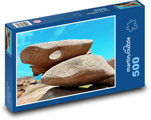 Plážové skaly Puzzle 500 dielikov - 46 x 30 cm 