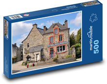 Dom - mur kamienny Puzzle 500 elementów - 46x30 cm