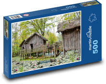 Rybářská vesnice Puzzle 500 - 46x30 cm