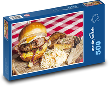 Hamburger Puzzle 500 elementów - 46x30 cm