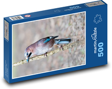 Bird - jay Puzzle of 500 pieces - 46 x 30 cm 