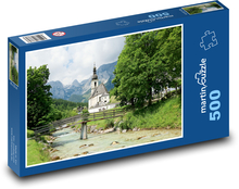 Nemecko - Kostol sv. Šebestiána Puzzle 500 dielikov - 46 x 30 cm 