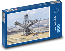 Coal Mining Tower Puzzle of 500 pieces - 46 x 30 cm 