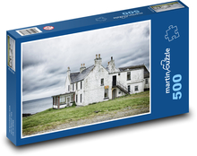 Verlassenes Haus an der Küste Puzzle 500 Teile - 46 x 30 cm