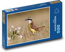 Tyrant bentevi - bird Puzzle of 500 pieces - 46 x 30 cm 