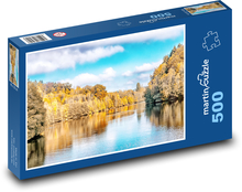 Podzimní krajina Puzzle 500 - 46x30 cm