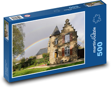 Starý dom Puzzle 500 dielikov - 46 x 30 cm