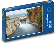 Dam - Sperre Puzzle 500 Teile - 46 x 30 cm
