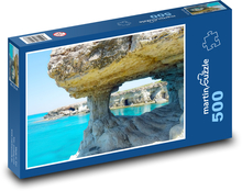 Cypr - jaskinie Puzzle 500 elementów - 46x30 cm