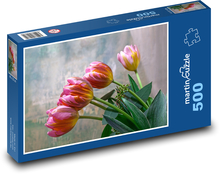 Tulipany Puzzle 500 elementów - 46x30 cm
