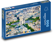 Paryż - Francja Puzzle 500 elementów - 46x30 cm
