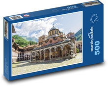 Riła - klasztor, Bułgaria Puzzle 500 elementów - 46x30 cm