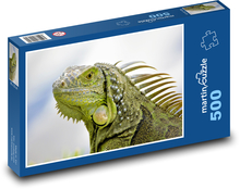 Iguana - lizard Puzzle of 500 pieces - 46 x 30 cm 