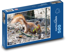 Veverica. Puzzle 500 dielikov - 46 x 30 cm 