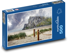 Küstenlandschaft - Sturm über dem Meer Puzzle 500 Teile - 46 x 30 cm