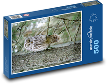 Sova na vetve Puzzle 500 dielikov - 46 x 30 cm 