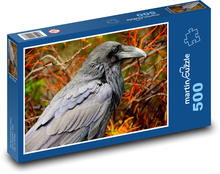 Havran - pták Puzzle 500 dílků - 46 x 30 cm