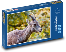 Kozorožec - koza Puzzle 500 dielikov - 46 x 30 cm 
