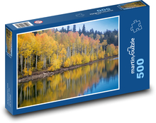 Aspen - Bäume Puzzle 500 Teile - 46 x 30 cm