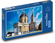 Superga Basilica - Italy, Turin Puzzle of 500 pieces - 46 x 30 cm 